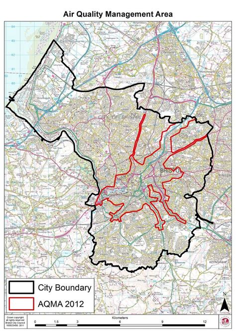 air quality management areas bristol
